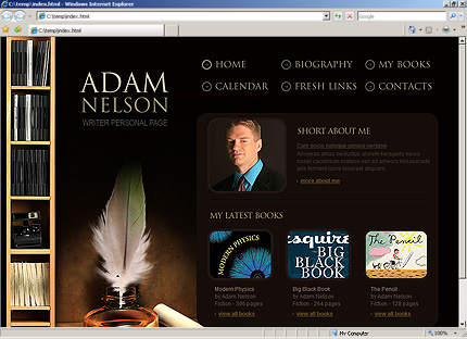 Website Template #26889