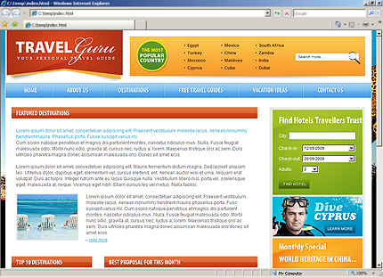 Website Template #26916