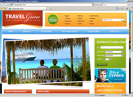 Website Template #26916