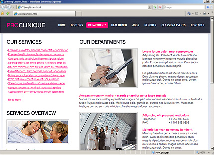 Website Template #26919
