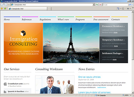 Website Template #26921