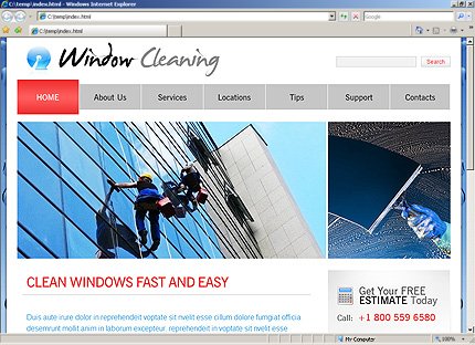 Website Template #26958