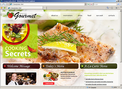 Website Template #26959