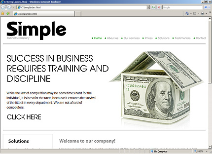 Website Template #26979