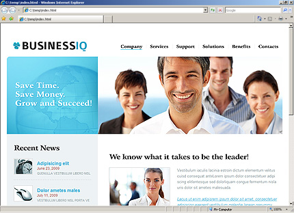Website Template #26980