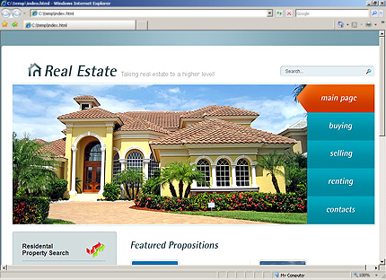 Website Template #26981
