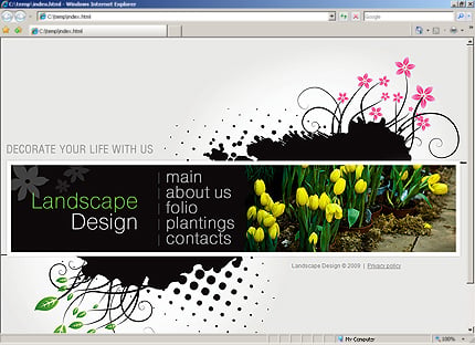 Website Template #26993