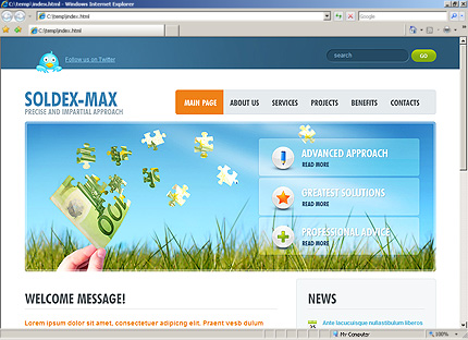Website Template #26994