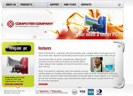 Website Template #2709
