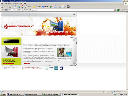 Website Template #2709