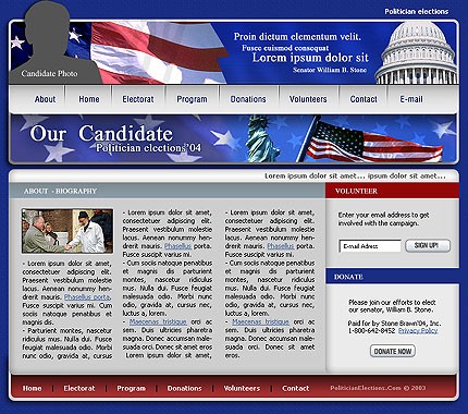 Website Template #2714