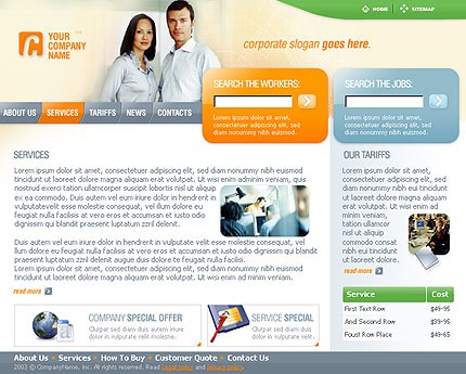 Website Template #2730