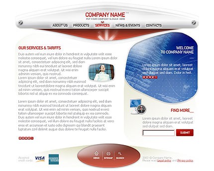 Website Template #2731