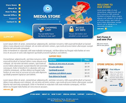 Website Template #2739