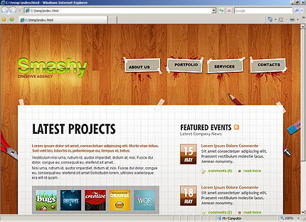 Website Template #27001