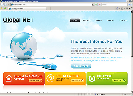 Website Template #27014