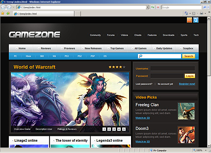 Website Template #27017