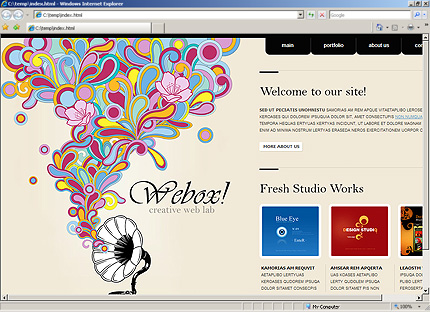 Website Template #27020