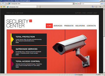 Website Template #27023