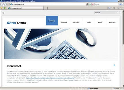 Website Template #27027