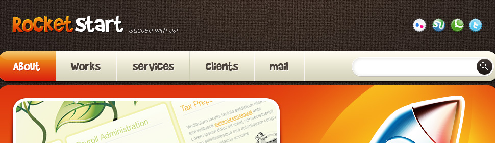 Website Template #27032