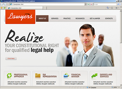 Website Template #27038