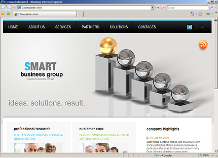Website Template #27044