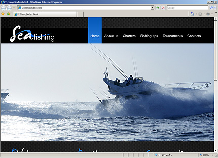 Website Template #27045