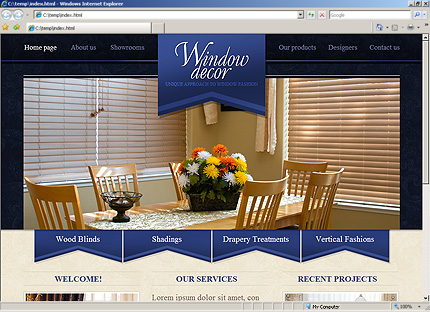 Website Template #27046