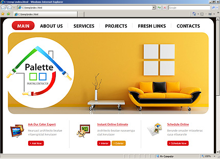 Website Template #27061