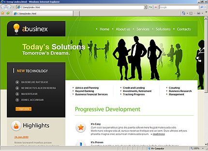 Website Template #27062