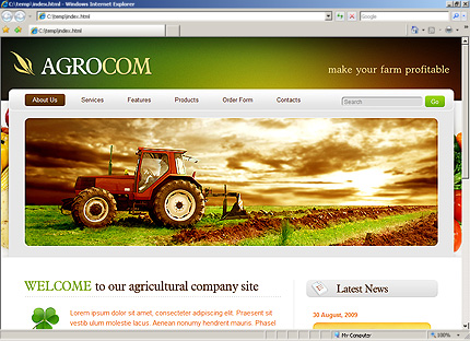 Website Template #27092