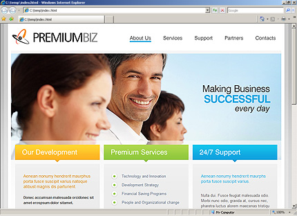 Website Template #27099