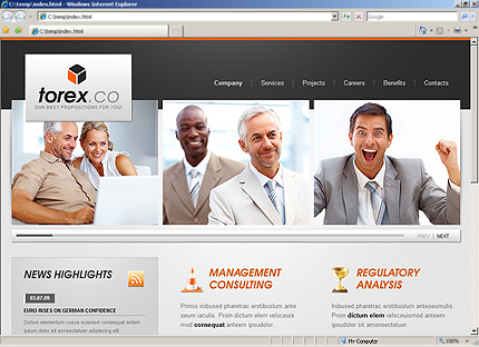 Website Template #27130