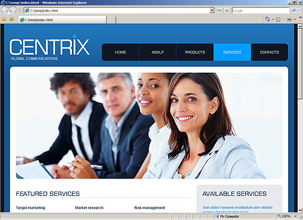 Website Template #27137