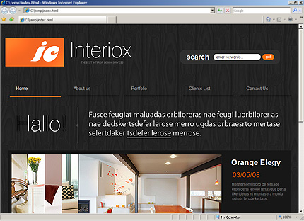 Website Template #27138