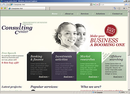 Website Template #27156