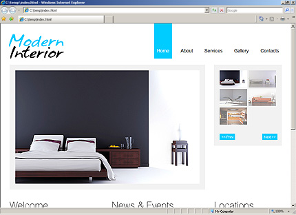 Website Template #27157
