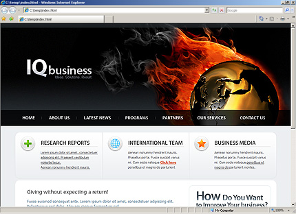 Website Template #27166