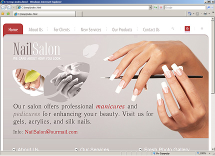 Website Template #27172