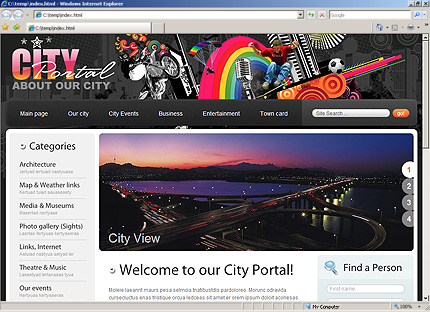 Website Template #27193