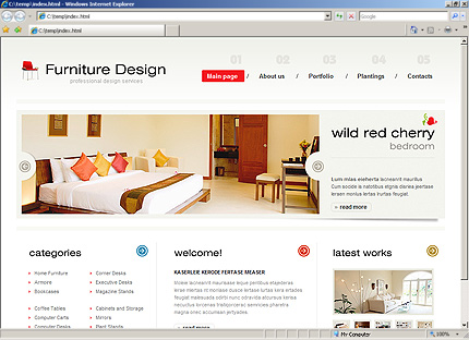 Website Template #27198