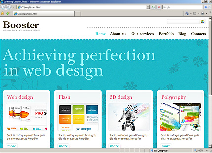 Website Template #27200