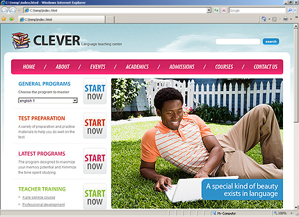 Website Template #27211