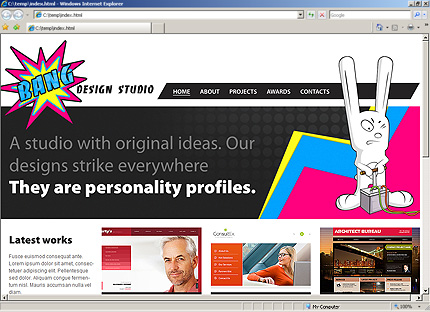 Website Template #27213