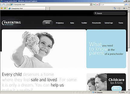 Website Template #27215