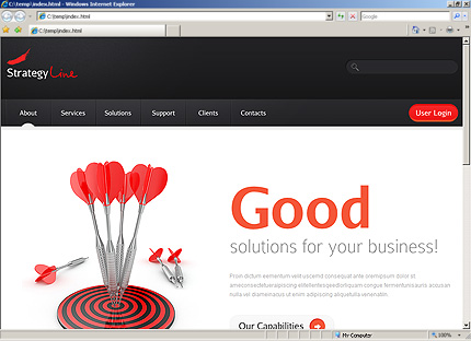 Website Template #27216