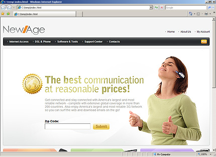 Website Template #27217