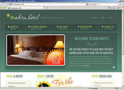 Website Template #27224