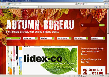 Website Template #27228